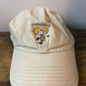 Nickelodeon Beige Hat with Embroidered Character